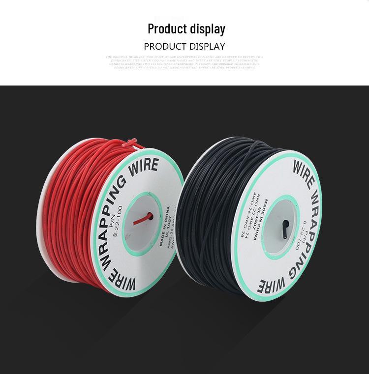 22AWG PCB Jumper Wire: Thickened Single Core Copper for Circuit Boards