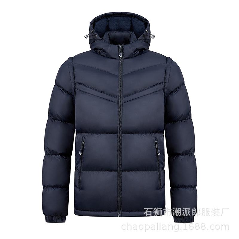 Source Factory, OEM Logo Customization, Order Acceptance, Cotton-padded Vest Processing