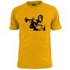 Camiseta de hombre Louis Armstrong Stencil Jazz Satchmo Trompeta