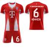 2025-26 Bayern hjemmetrøye #9 Kane #10 Musiala Fotballtrøyer