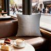 Brushed Texture Cushion Cover Set of 4 Decorative Short Plush Pillow Covers for Sofa, Soft  Cushion Case cm