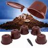 Travel-Friendly Dolce Gusto Coffee Capsule Filter Plastic Brewing Cup Refillable Stainless Steel Capsule Eco-Conscious Durable