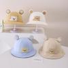Cute Bear Bucket Hat for Infants & Toddlers - Versatile Sun Protection for Spring, Summer, and Autumn Outings
