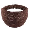 Solid Hollow Flower Headband Temperament Hair Hoop Korean Style Lace Hairbands Non Slip Headwear Girls Wide Side Head Wrap Gifts