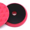 Car Polishing Pad Polisher Machine Waxing Buffing Cleaning Drill Adapter Triangle Sponge Disk 5in