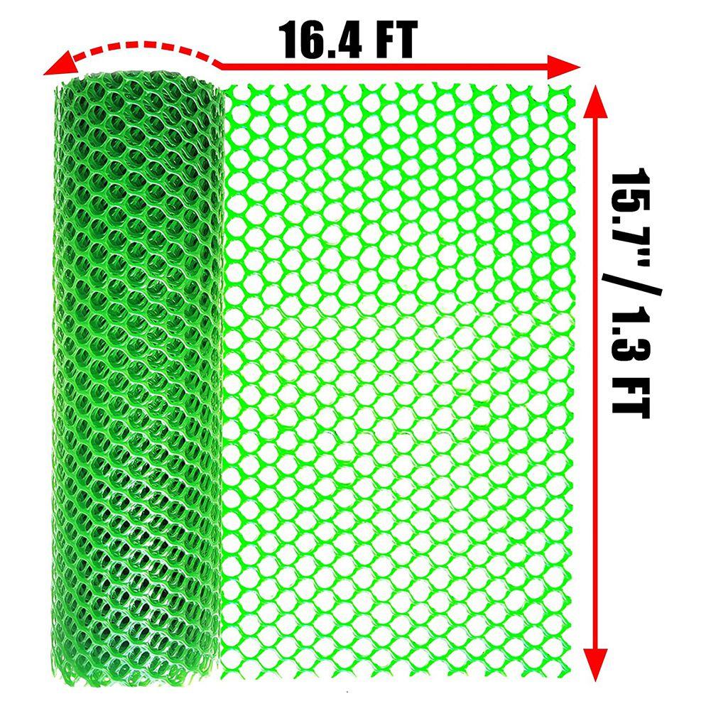 M-Modern-Plastic Chicken Wire Fence Mesh,Fencing Wire For Gardening, Poultry Fencing, Chicken Wire Frame For Floral Netting