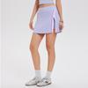 Women's Quick-Dry High-Waisted Tennis Skirt - Slim Fit, Anti-Exposure, Fake Two-Piece Design, Ideal for Summer Running & Fitness