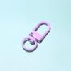 Handmade U-Shaped Painted Door Buckle Keychain Spray Paint DIY Accessory Pendant