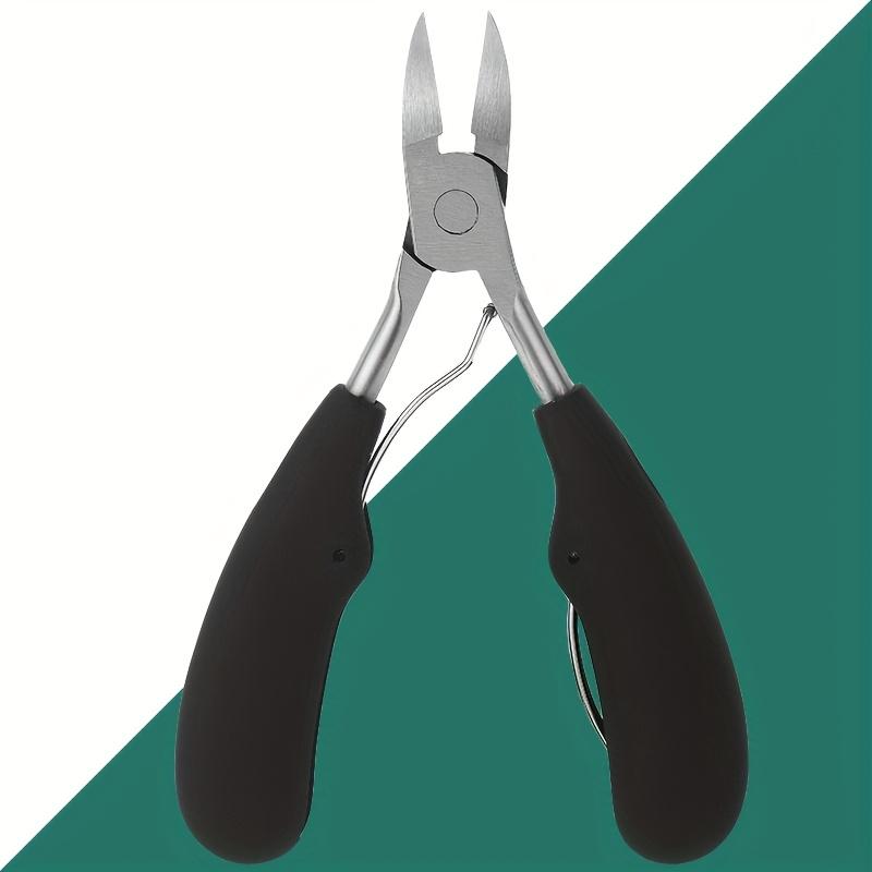 [Practical Nail Clippers]4pcs Thick Nail and Toe Nail Clippers for the Elderly - Extra Large Wide Mouth Opening Nail Clipper Set