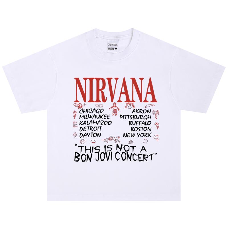 Nirvana T-Shirt, Soft Fabric Casual Daily Wear XXXL
