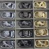 Animal Pattern Alloy Belt Buckle 4.0 - Trendy Automatic Clip