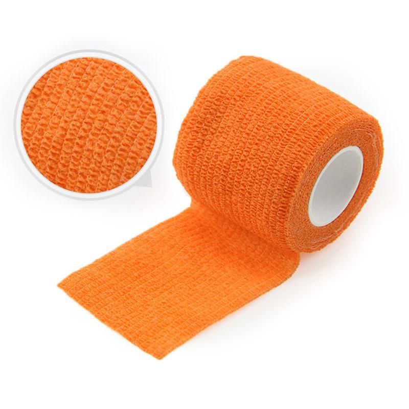 Non Woven Elastic Self Adhesive Bandage Cohesive Bandage for Sports Fixing Finger Wrist Leg 1roll 2.5/5/7.5/10cm*4.5m