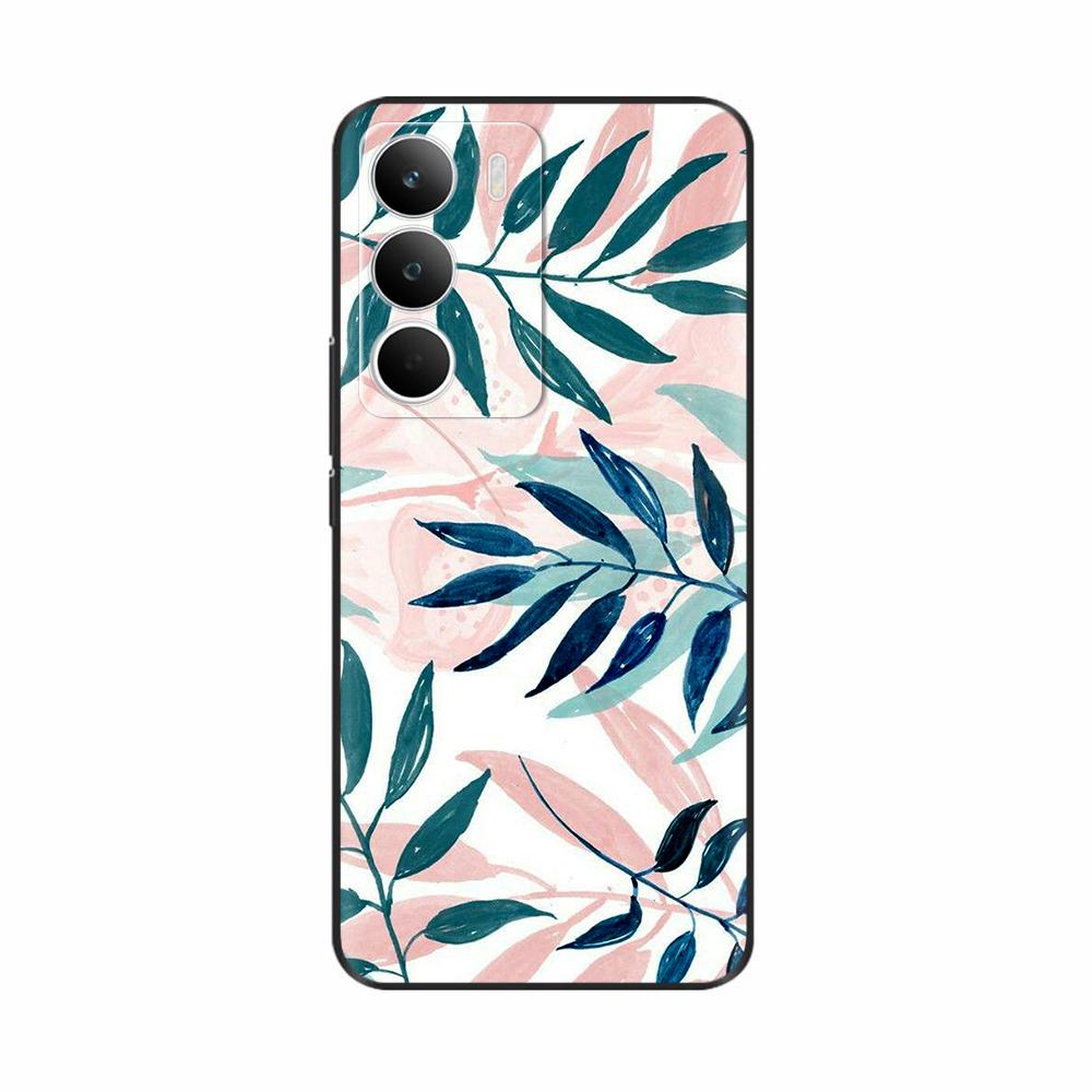 Für Realme C71 Hülle Niedliche Blumen Bemalte Abdeckung Weiche Silikon Handyhülle Für Realme C71 C 71 RealmeC71 4G Rückseite Hülle Coque Capa