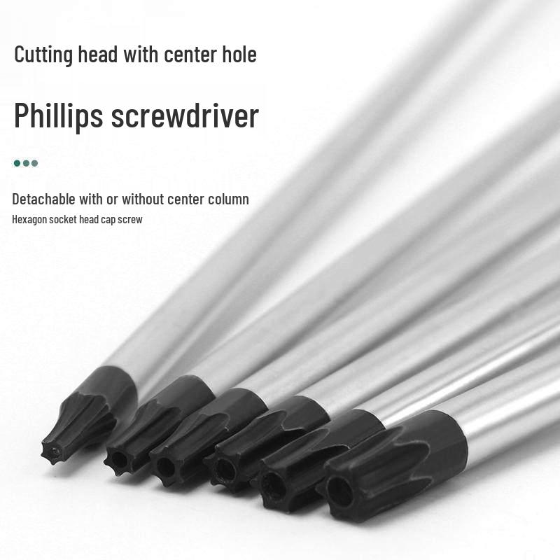Extended Torx & Phillips Screwdriver Set: T8, T20, T30 for Car Repair & Air Filter Maintenance