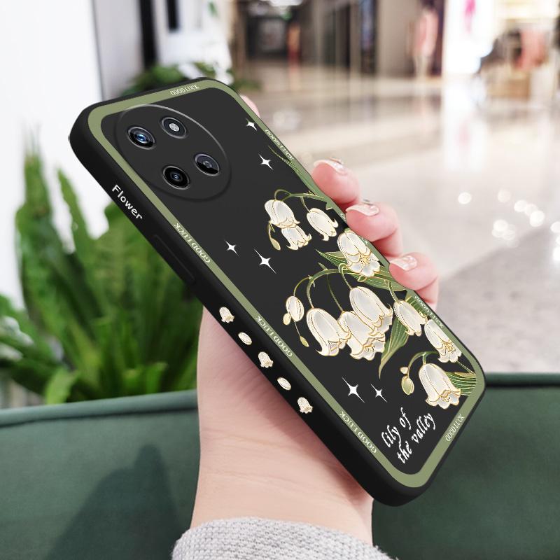May Bells Phone Case For OPPO Realme 12 11 10 9 9i 8 8i 7 Pro Plus C35 C21Y C25Y C25 4G 5G Liquid Silicone Cover
