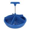 Pig Feeding Bowl Plastic High Capacity Wear Resistant Easy To Clean Livestock Feeder Bowl for Farm