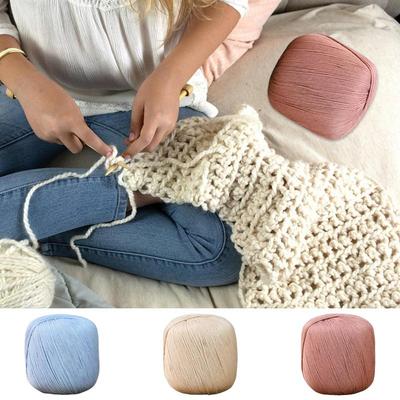 Cashmere Cotton Yarn Knitting Hand-knitted High-grade Wool Thread for Cardigan Hat Sweater Soft Creative Knitting Material