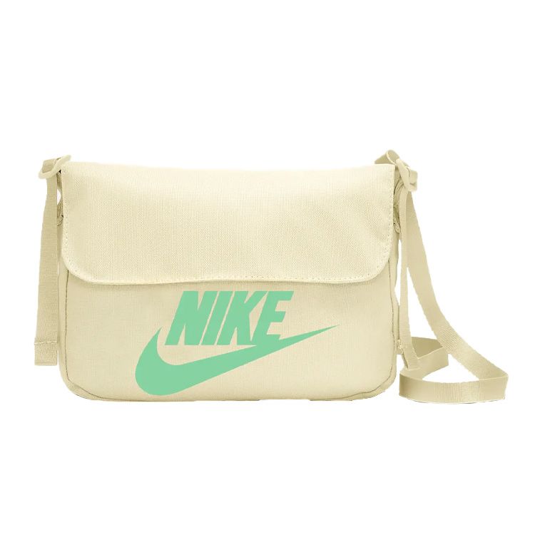 Nike Tiffany Green Logo Multi-Functional Adjustable Strap Flap Fabric Underarm Shoulder Crossbody Bag Unisex bags Coconut-Milk Off-White CW9300-113 Coconut Milk Ecru 20090₽