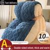 2024 Lambswool Milk Velvet Winter Quilt - Thick, Warm, Single for Students