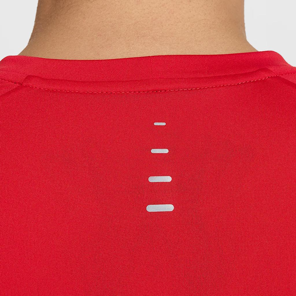 Nike Logo Crew Neck Raglan Sleeve Short Sleeve T-Shirt Men tops Red HV5204-657