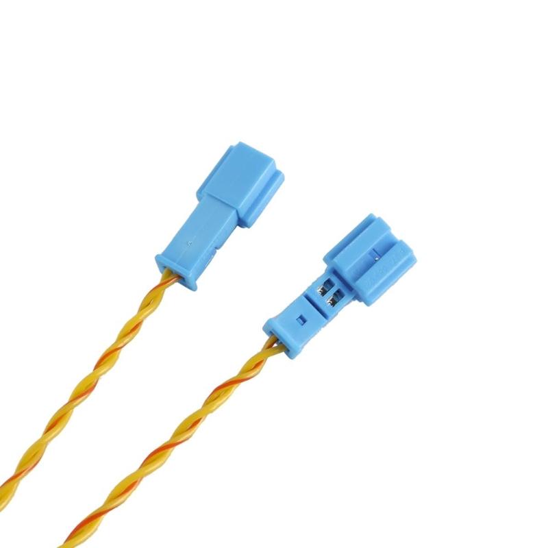 Universal Plug Play 3PCS Tweeter Wire Cable Connectors For F10/F18/F30/E60/E90/E70 Vehicle Sound Systems Effortlessly Installation Stable Signal