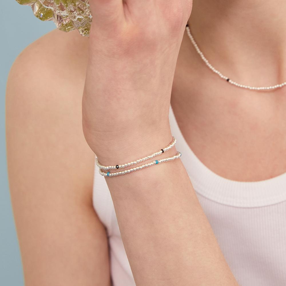 Lunne Silver 925 Breeze Turquoise Point Bracelet #Lsb24