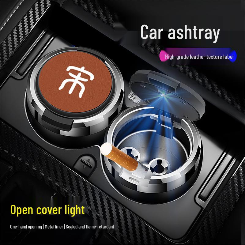 Illuminated Car Ashtray for BYD Song Models