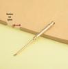 Bamboo Ear Spoon & Brass Toothpick Keychain: Creative Gift for Ear Cleaning