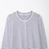 European and American French Women's Clothing Fashion Versatile Temperament Striped Knitted Sweater Jacket 8851010