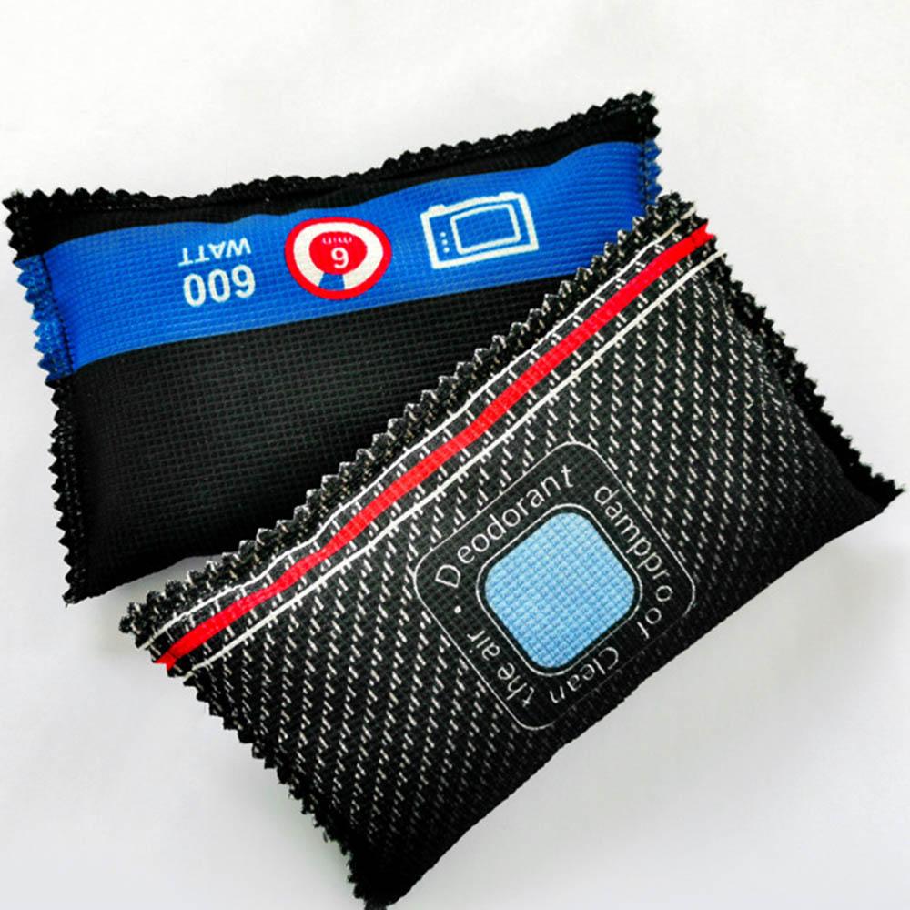 1 Pack 400g Car Desiccant, Reusable Interior Dehumidifier Cushion Silicone Dryer For Cars Fogged Windows