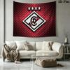 FC Spartak Moscow Wall Tapestry Aesthetic Wall Hanging Printed Fabric Blanket Decorative Tapestries for Bedroom Living Room Home Decor