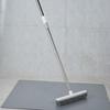 Stainless Steel Silicone Bathroom Floor Brush - No Dead Angle Grout Cleaning Tool