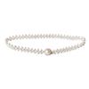 Luxury Butterfly Pearl Belt Pearls and Rhinestones Elastic Waist Bands  For Women Lady Girl