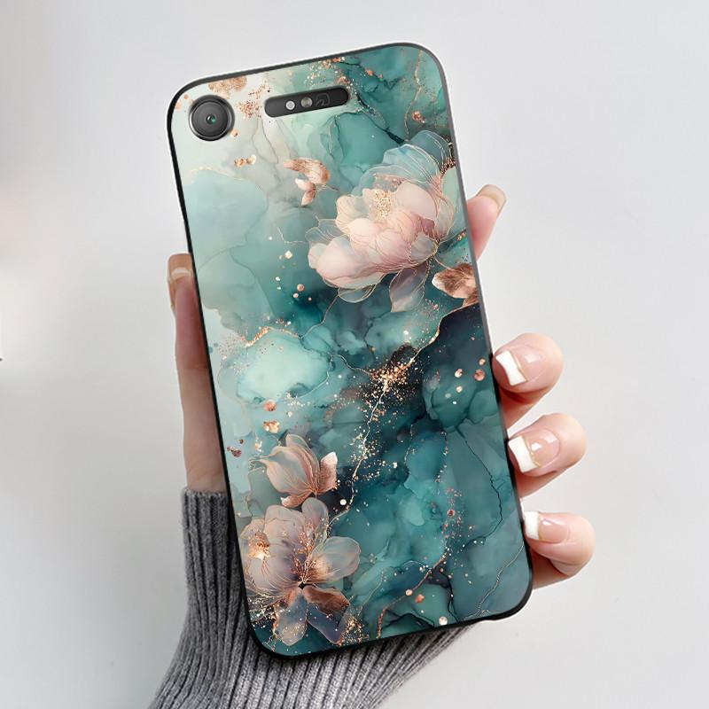 Case For Sony Xperia XZ1 G8341 G8342 SO-01K / XZ1 Compact G8441 G8442 SO-02K Aesthetic Luxury Cute Cool Soft Silicone Phone Case