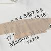 Maison Margiela MM6 Unisex Rubberized Terry Hoodie
