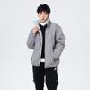 New Balance Down Jackets Men's Gray Stand Collar Moderate Other AMJ14330-RCD