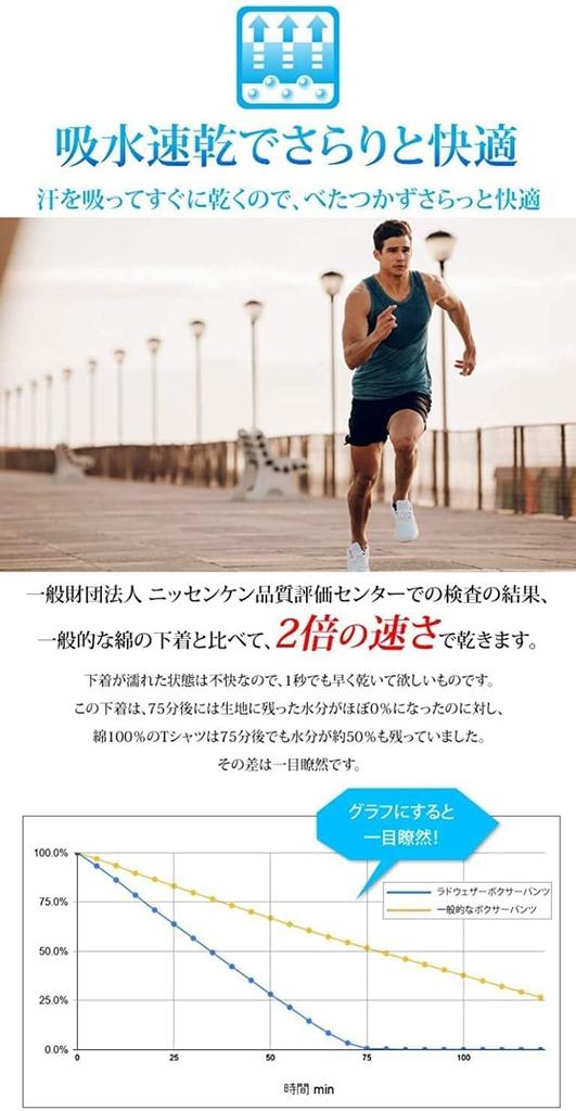 Radweather Men's Popular Boxer Briefs, 3-Piece Set, 99% Antibacterial, Men's Underwear, Open-Front