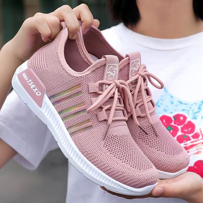 Shoes Women's  New Women's Shoes Breathable Mesh Running Shoes Casual Sports Shoes Women