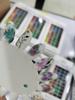 36-Color Solid Watercolor Paint Set for Professional Fine Art, Acrylic Painting, Nail Art, and Ombre Effects