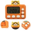 Foldable Stand Digital Timer Tiger Countdown Clock New Cartoon Animal Timer  For Students