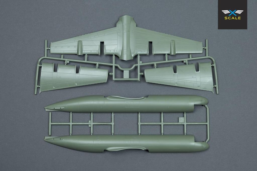 Models American Electra 2 Turboprop Airliner Plastic Model XSM144005 X-Scale 1/144 L-188A