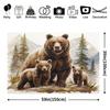 1Pcs All Season Forest Bear Print Decoration Background Backdrop For Photo Studio Photo Booth Party