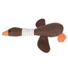 Funny Dog Squeaky Goose Durable Chew Toys Dog Cat Play Interactive Toys Pets SuppliesCoffee Color
