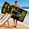 Name Custom Nirvana Print Beach Towel, Large Soft Quick Dry Towel for Beach Camping Swimming