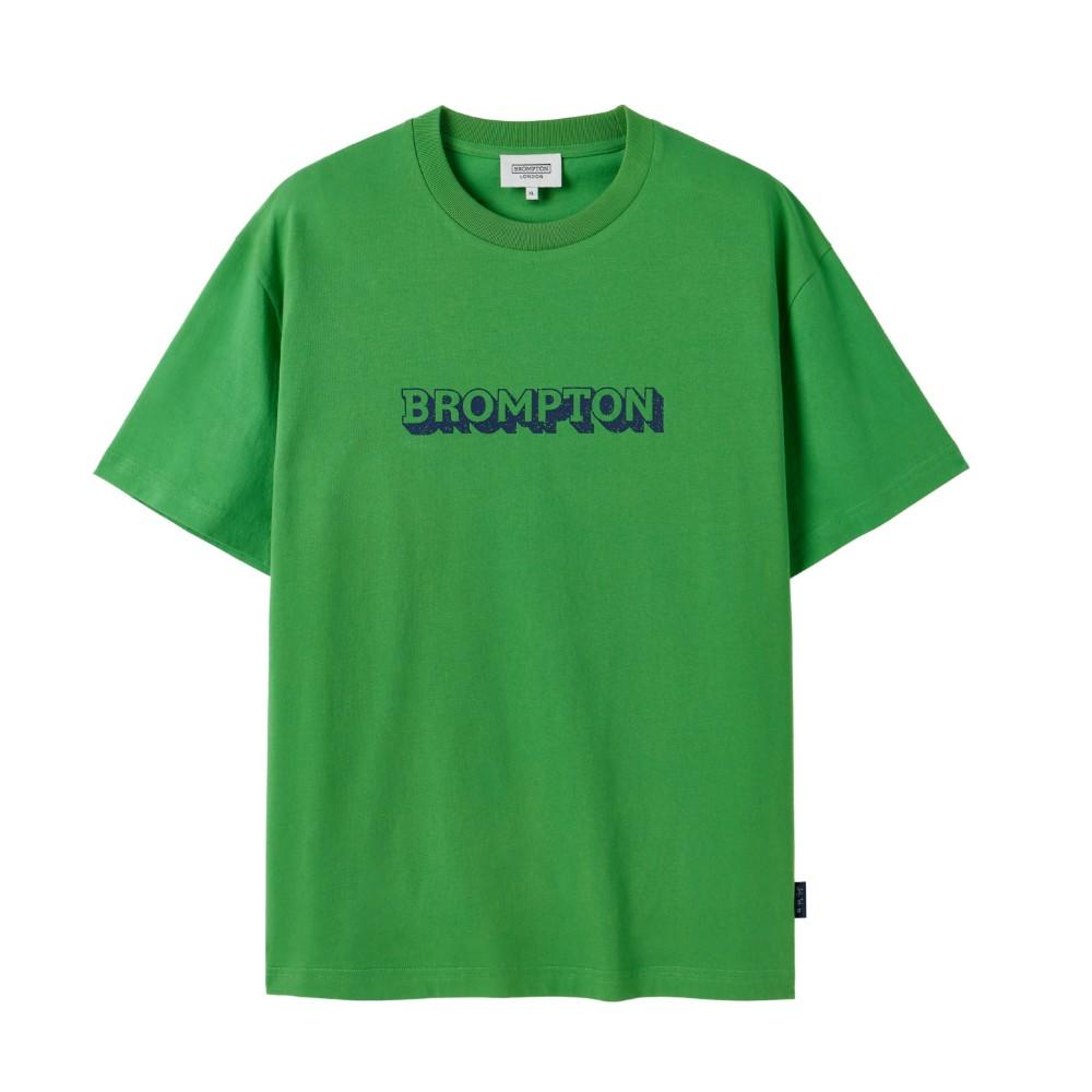 Brompton London Brompton Logo Short Sleeve - Green (P252Uts450) Green/105