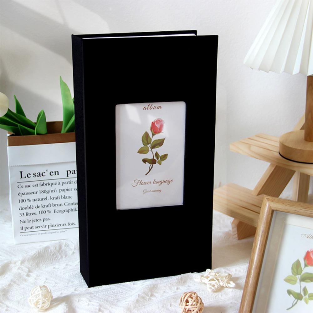 

1Pcs Slip-in Linen Photo Album Interleaf Type Picture Albums Wedding Baby Family Anniversary Style 2