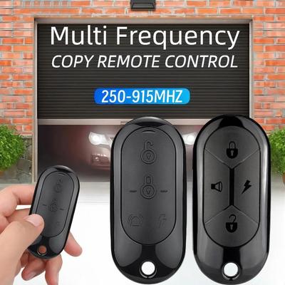 Mando a Distancia para Puerta de Garaje Multifrecuencia 250MHz-915MHz RF 4CH Duplicador 868MHz 433MHz Transmisor de Código Fijo para Sistema de Alarma