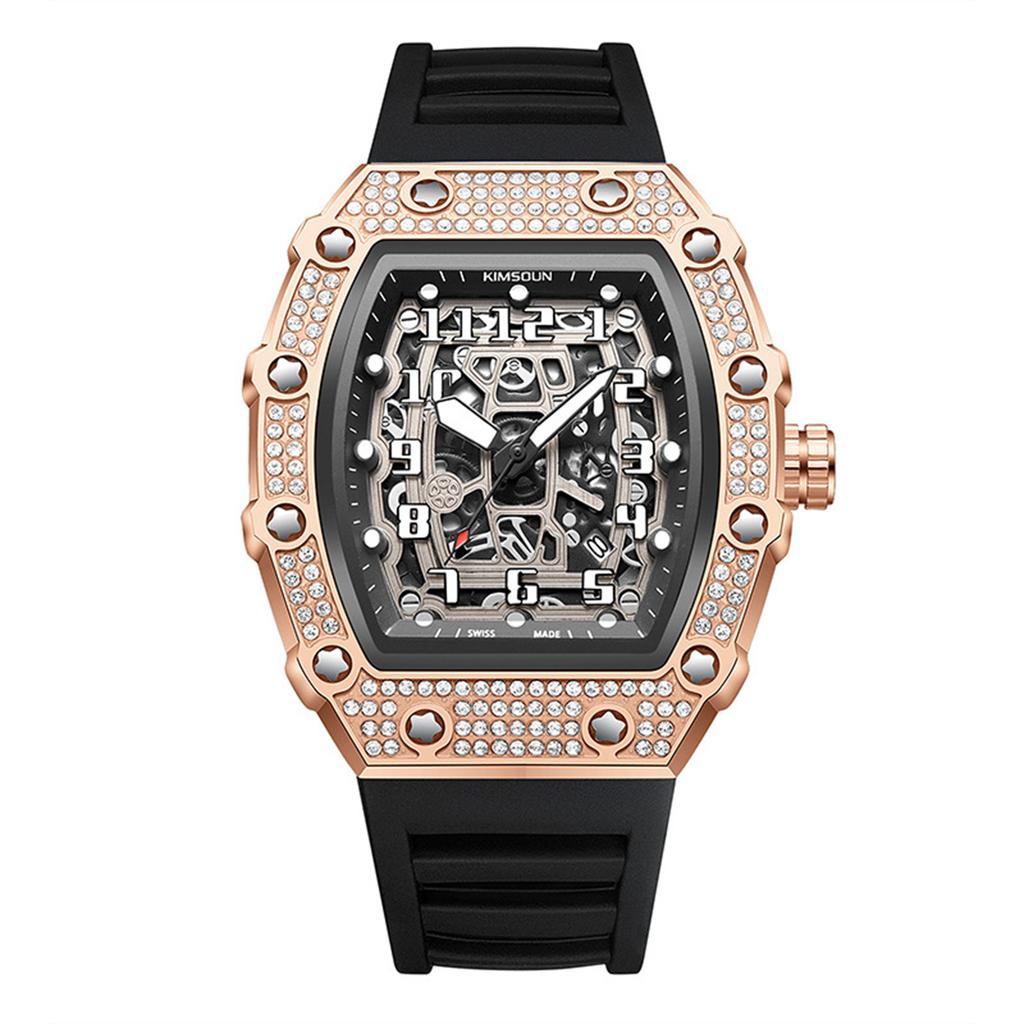 Men's Waterproof Luminous Running Alarm Clock Watch