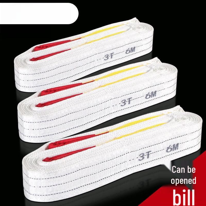 Industrial Lifting Sling Straps Set