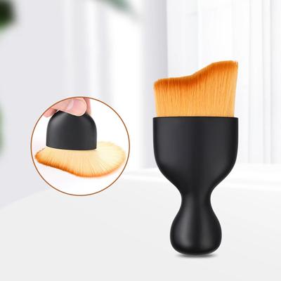 Čisticí štětec na prach z nehtů Štětec na zdobení nehtů Odstraňovač prachu z nehtů Štětec na prášek pro akrylové UV gelové laky Čištění manikúry Štětec na make-up pro krásu